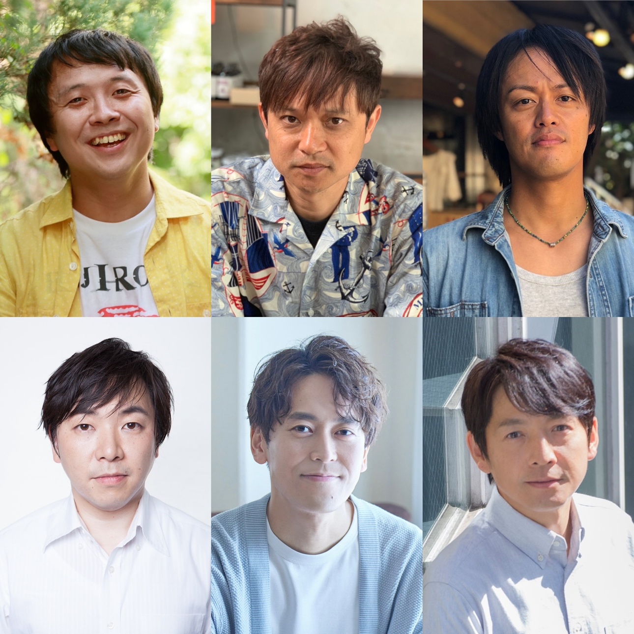 キャスト６名